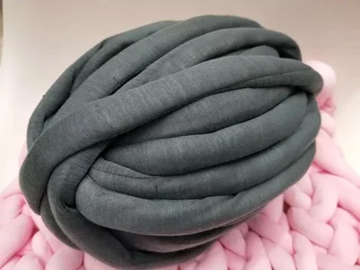 dark grey 250 г Супер крупная пряжа для одеяло ручной вязки крючком DIY Хлопок Рука вязание ровинг пряжа для одеяла ковер коровка пряжа - Цвет: dark grey