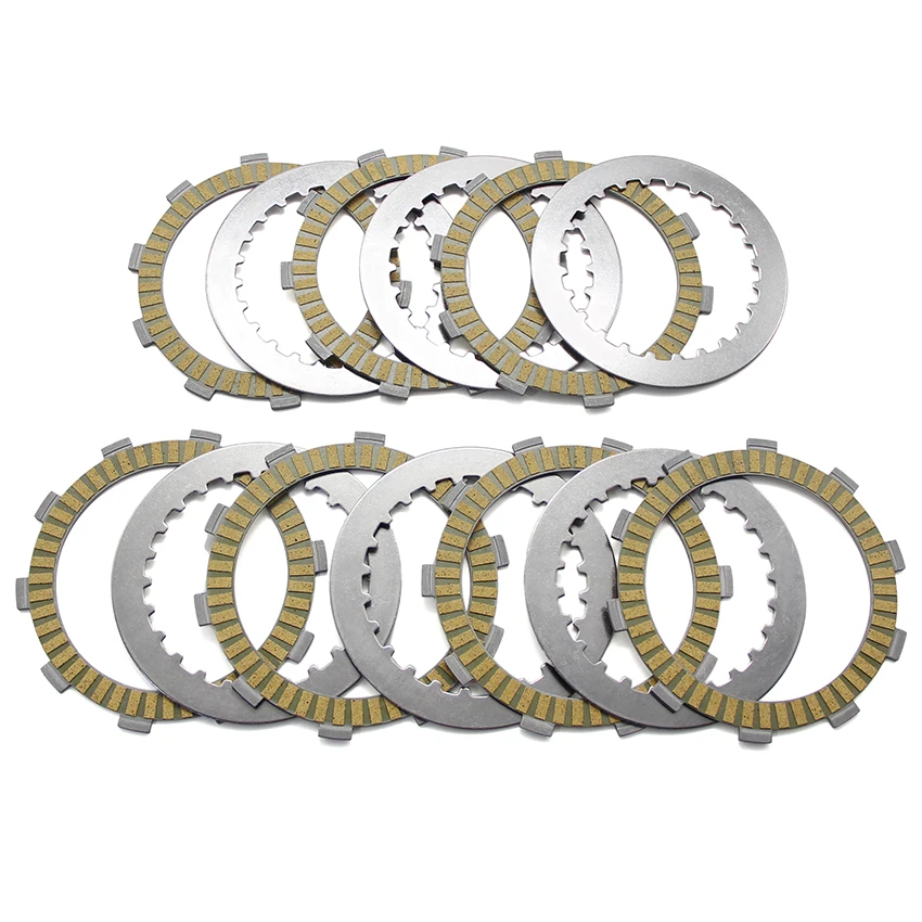 

Steel Plate Disc Clutch Friction Plates For Honda TRX250R RG/RH/RJ/RK 1986-1989 OEM:22321-KF0-000/22321-KF0-770 22201-KAE-000