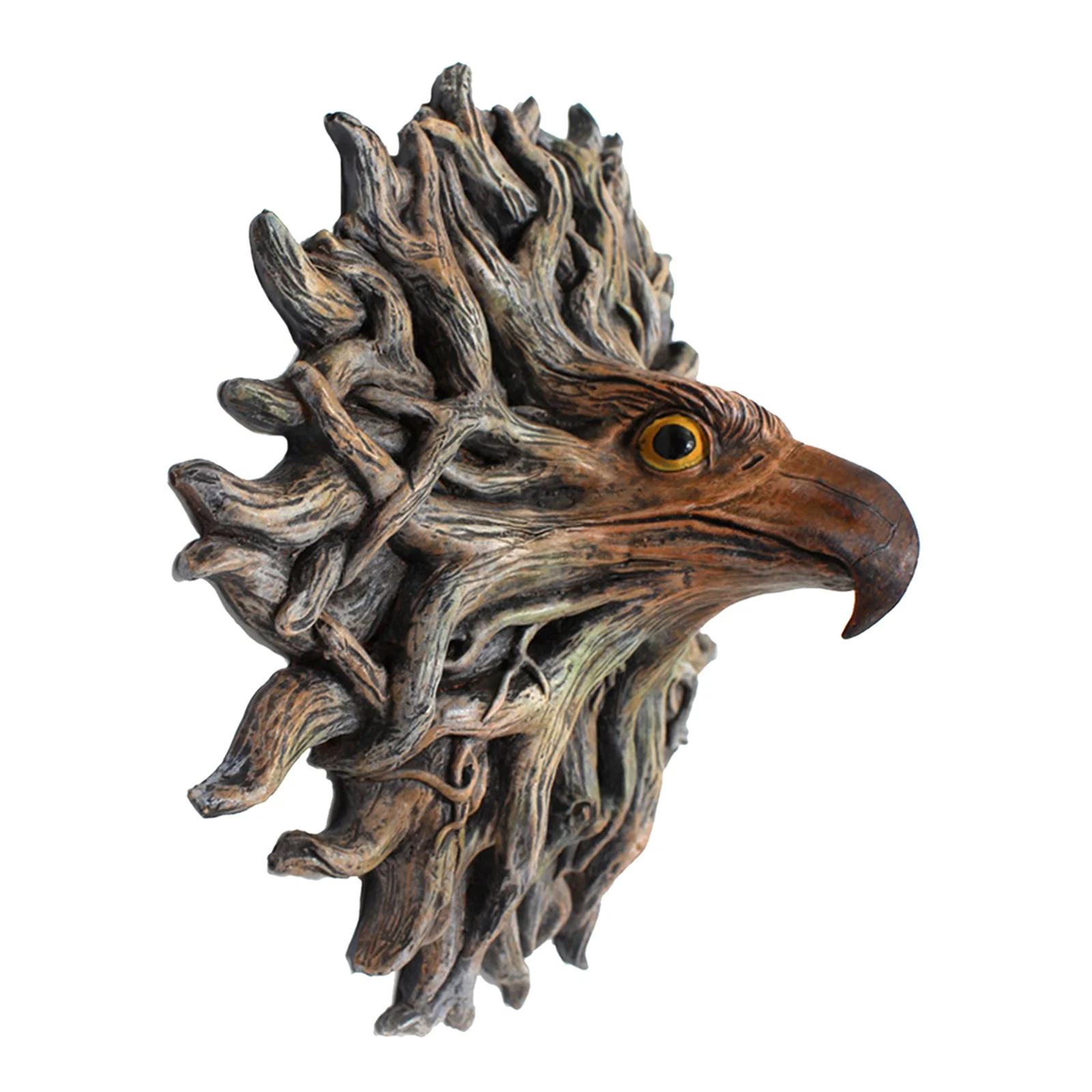 

Resin Eagle Tree Hanging Statue Decoration Ornaments Yard Lawn Crafts Home Decorative Forest Parties