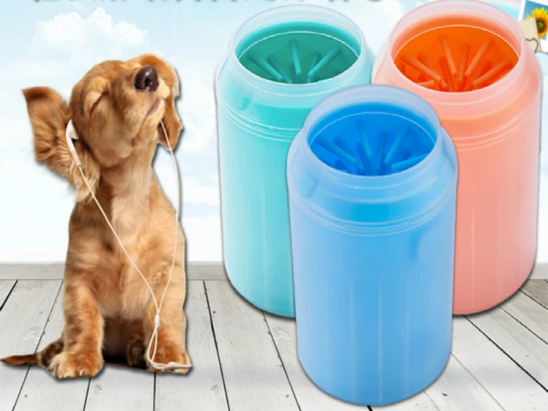 Принадлежности для домашних животных новый стиль чашка мытья ног моющаяся