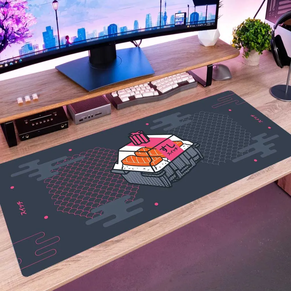 

Entrance Universe Sushi Suit Rubber Pad Mouse Pad Xl Computer Accessories Game Pad Direct Sales Desk Pad Animation