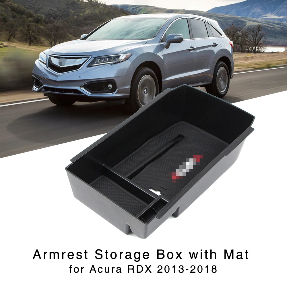 Подлокотник ящик для хранения Acura RDX 2013 2014 2015 2016 2017 2018 авто Интерьер Организатор