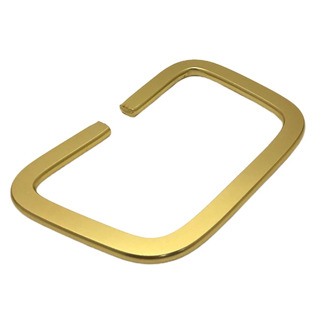 

Set of 10 Metal D Ring Buckles D-Ring Loop for Handbag Purse Clothes DIY Accessories