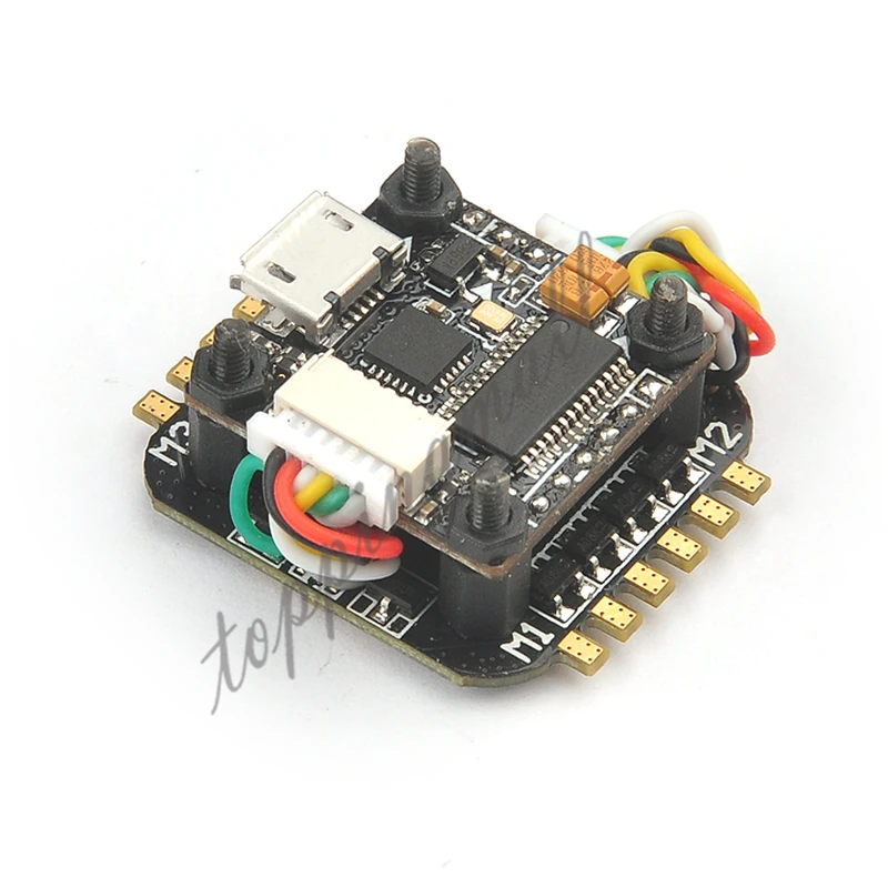 Плата контроллера полета Super_S F4 Tower встроенный Betaflight OSD + 2s 4in1 6A Blheli_S ESC для
