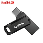 Флэш-накопитель Sandisk SDDDC3 Type-C Ultra, двойной OTG USB флеш-накопитель 128 Гб 64 ГБ 32 ГБ, флешка USB 3,1 для смартфона, флешка для хранения