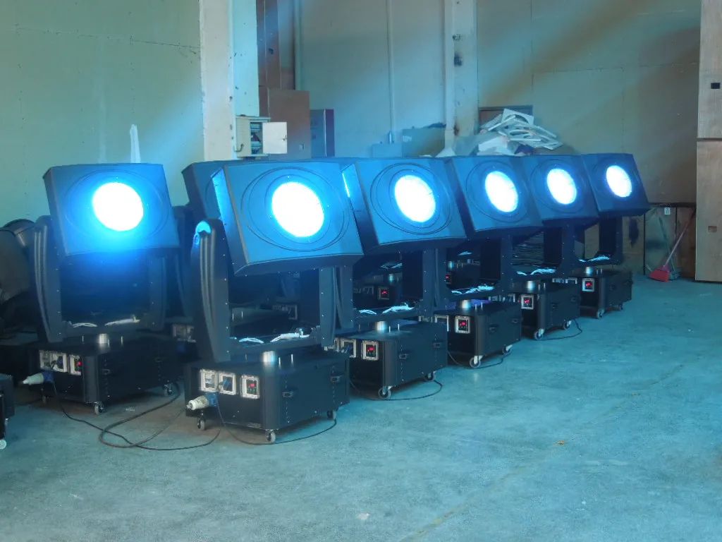 Бесплатная доставка F светильник чехол 7KW перемещение головы изменение Цвет
