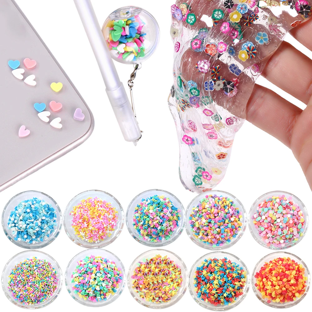 Дэвид аксессуары Мягкая Керамика 50 г/упак. Сердце Ломтики наполнитель для ногтей