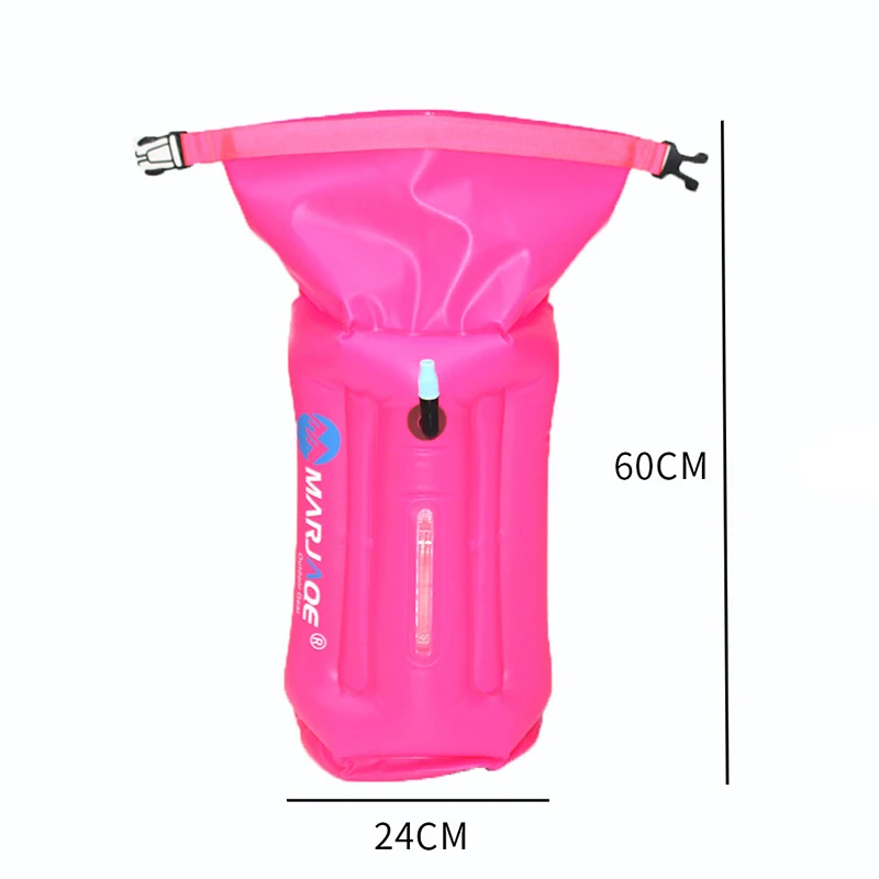 

Diving Equipment Case Waterproof PVC Beach Bag Inflate Environmental Protection Summer Sports Backpack for Swimming X018