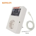 Выключатель питания релейный разъем, 16 А, GSM, ЕС, 220 В, датчик температуры, умный пульт дистанционного управления для дома, гаража, ворот