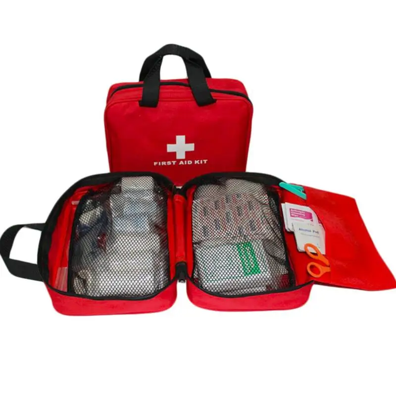 Drop shopping First Aid Kit Big Car First Aid kit Large outdoor Emergency kit bag Travel camping survival kits