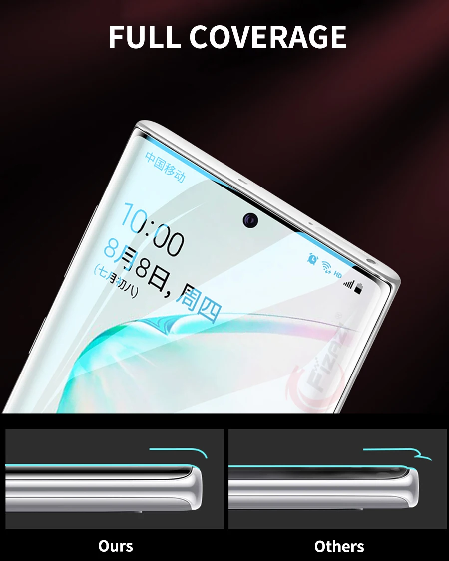 3D полное покрытие Защитная мягкая пленка для samsung Galaxy S10 S9 S8 S10e Note 10 Plus Pro 9 8 A50 A70 Гидрогелевая пленка не стекло