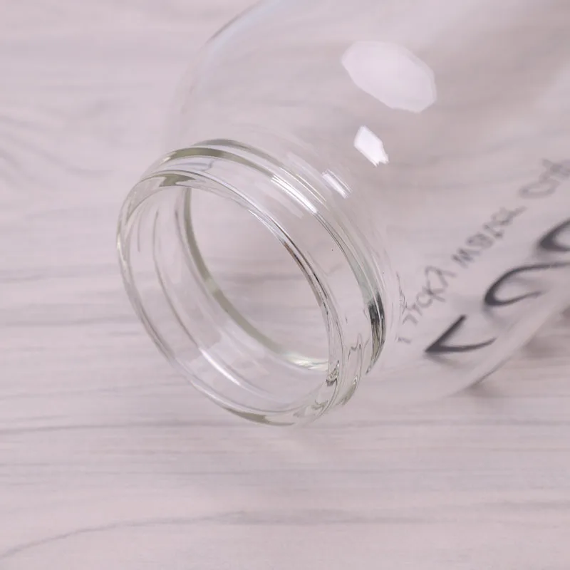 Стеклянная бутылка для воды спортивная с защитной сумкой большая емкость