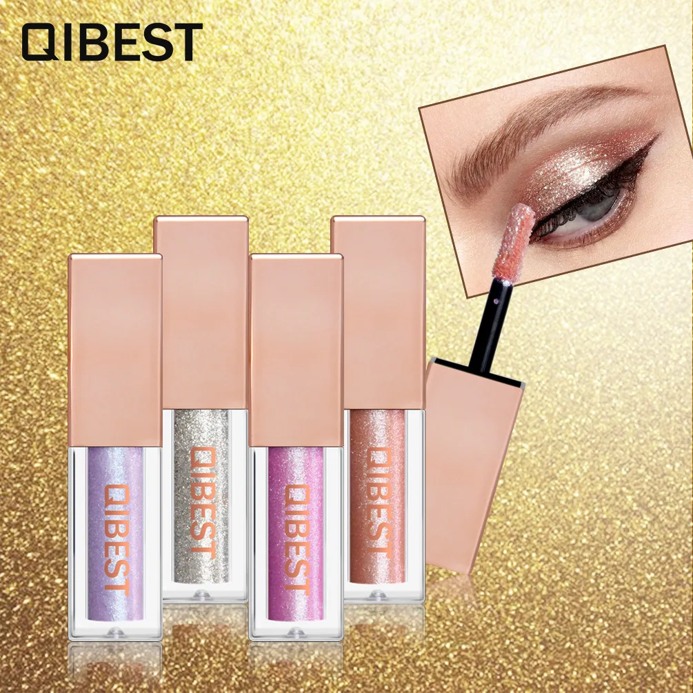 15 цветов абсолютно новые тени для век макияж PHOERA 1 шт. великолепные металлы блеск