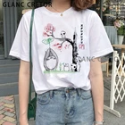 Kawaii мультфильм Тоторо студия ghi99i модная футболка графическая Повседневная футболка аниме топы Футболка Harajuku Kawaii футболка для женщин