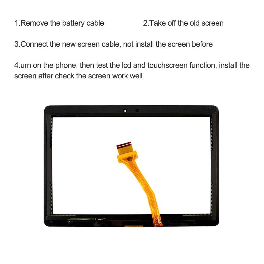 Высококачественный сенсорный экран 10 1 дюйма для Samsung Galaxy Tab 2 N8000 N8010 дигитайзер
