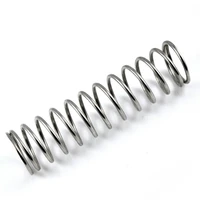 10pcs manufacturer customized small stainless steel coil compression spring0 4mm wirediameter4mm out diameter5 50mm length
