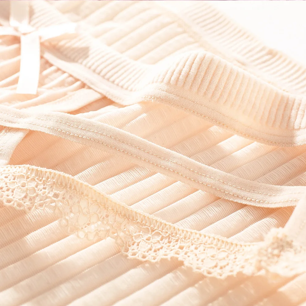 

Cross Strap Sexy Underwear Seamless Temptation Lace Edge Sexy Ladies Cotton Briefs Breathable Soft Lingerie