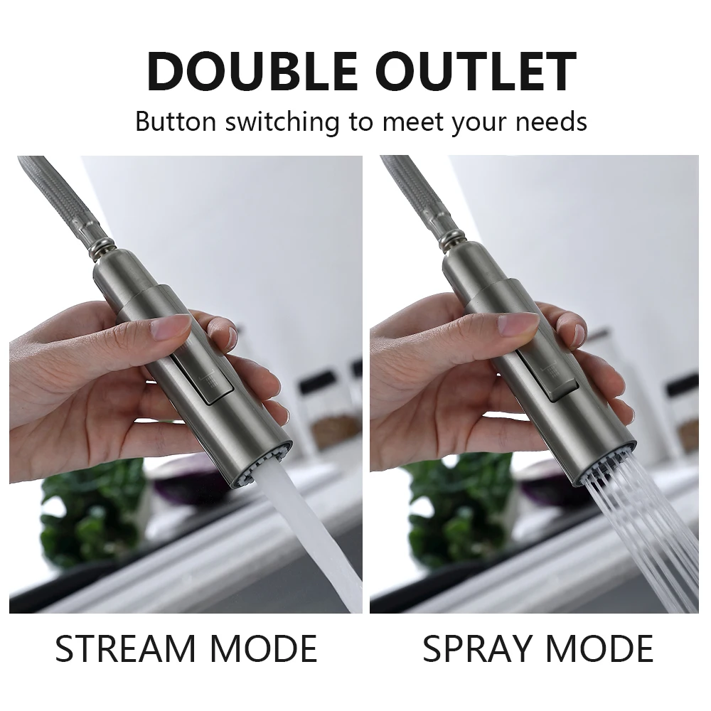 Умный сенсорный кран для кухни горячей и холодной раковины датчик кухонного