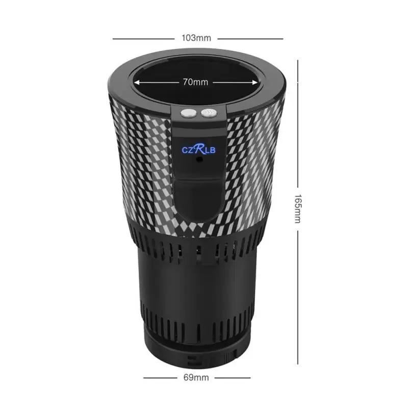 Smart Car Cup Cooler/подогреватель 12 В авто Электрический автомобильный холодильник