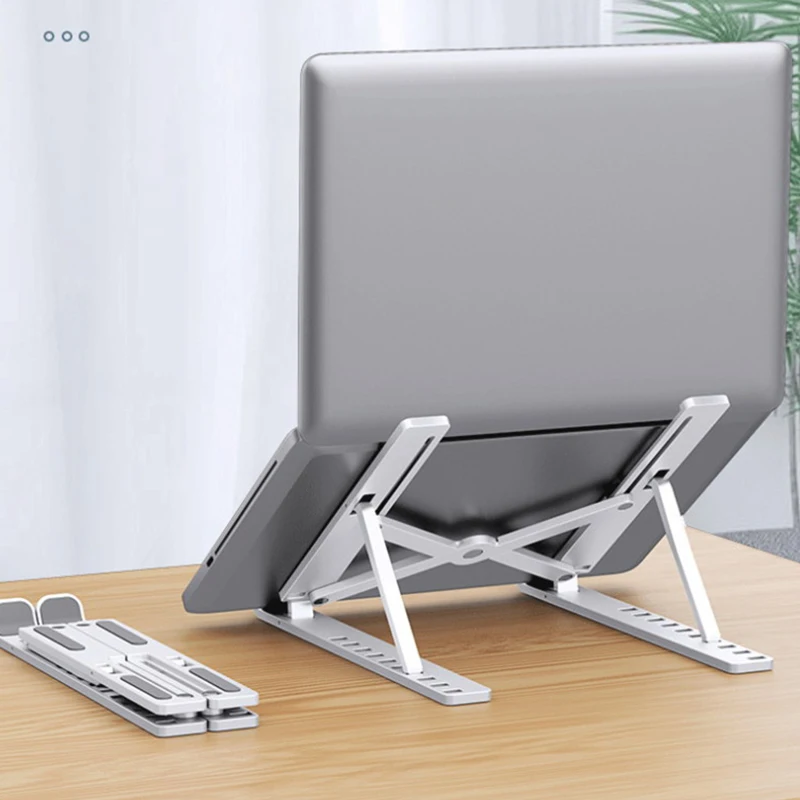 

Foldable Laptop Stand Aluminium Notebook Stand Portable Laptop Holder Tablet Stand Computer Support