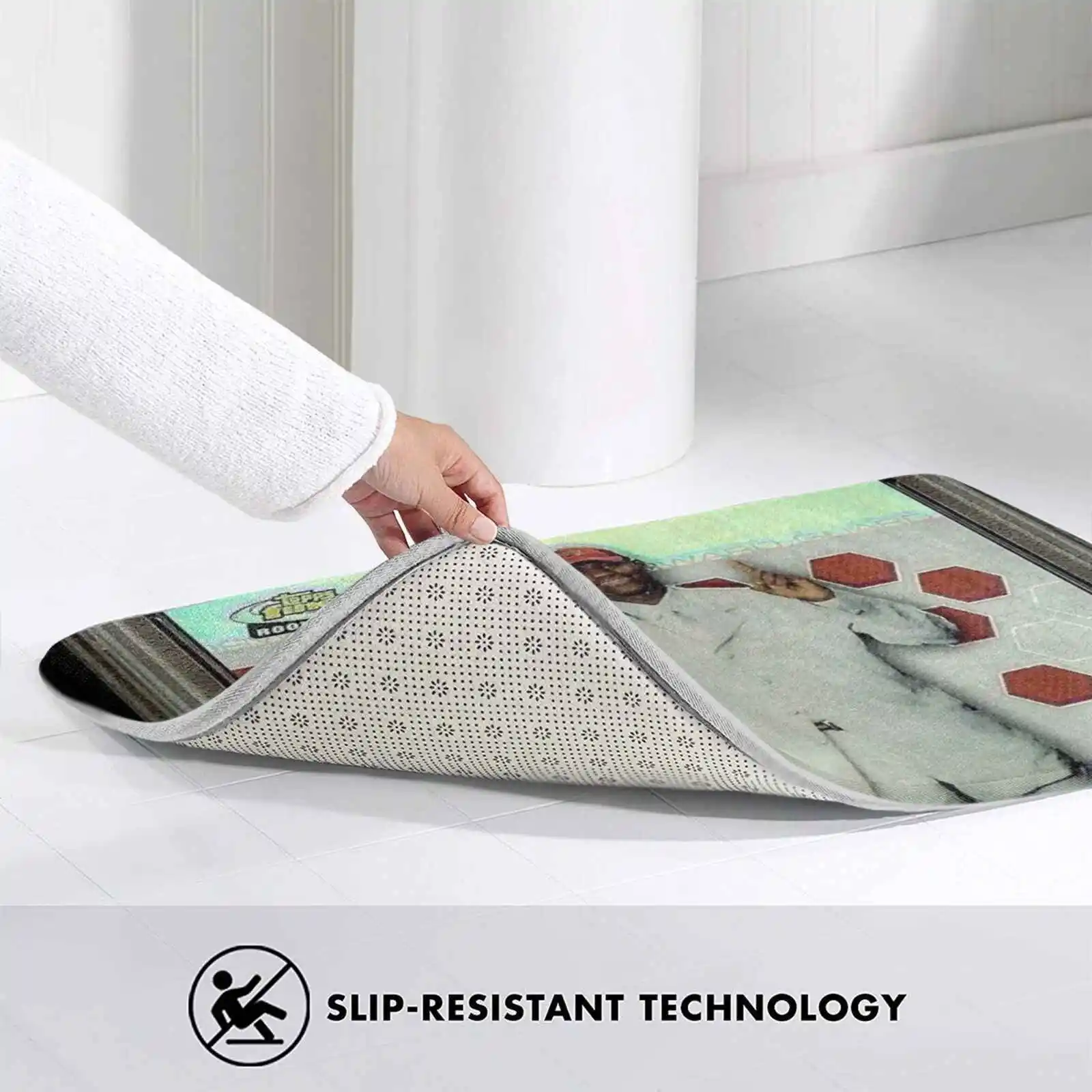 Джеймс редкая брикет 000 карточка мягкий домашний Противоскользящий коврик для