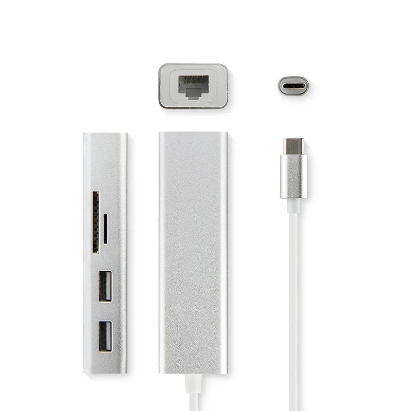 Адаптер AJIUYU USB Type C для MacBook Pro Air 2018|USB-хабы| |