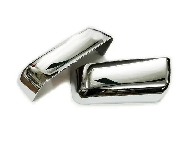 A PAIR Chrome Top Half Mirror Cover 2 Pcs Set For Ford F150 2004-2008