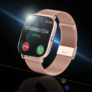 2022 New Women Fashion Watch 1.69 Inch Full Touch Bluetooth Calling Men Smart Watch Screen Blood Pressure Sports Smartwatch for