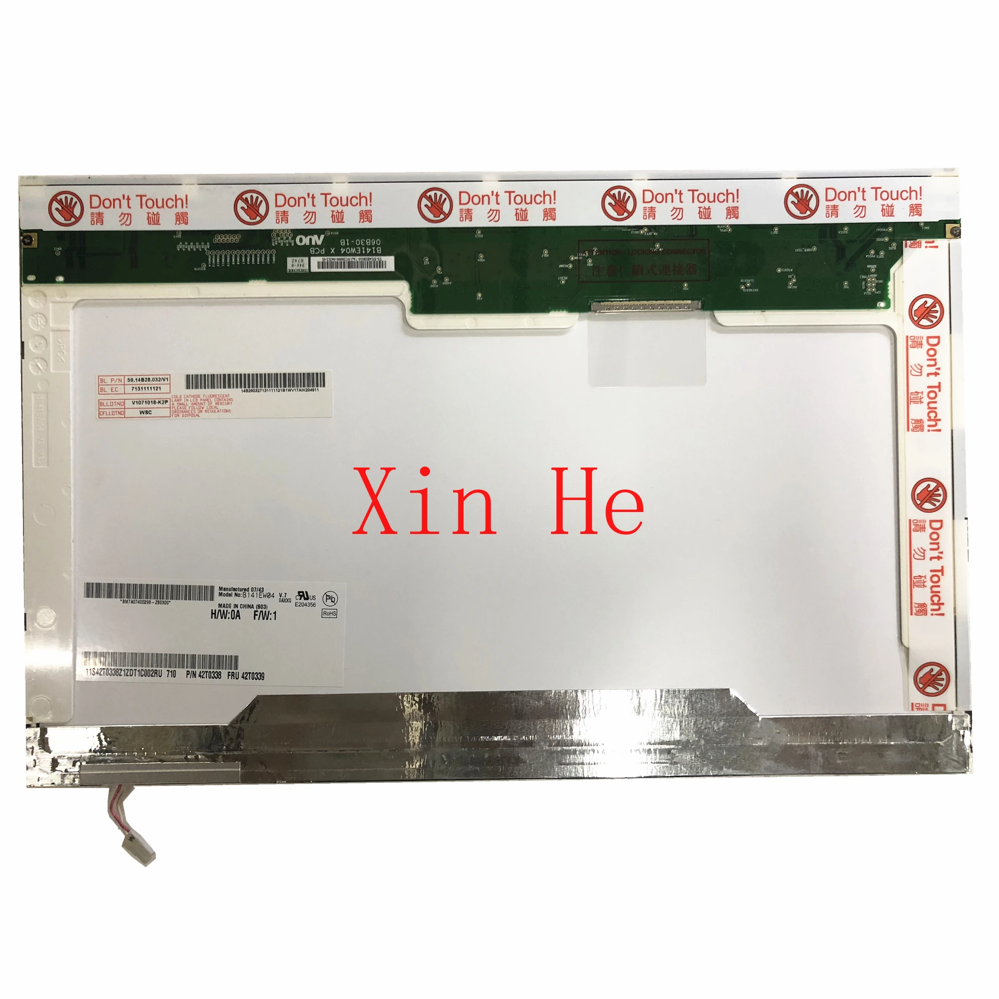 ЖК экран 1280*800 для B141EW04 V.7 V.4 V.5 V.3 LTN141AT03 B141EW02 B141EW01 LP141WX3 N141I3 L01 L04 L05 LTN141AT02|ЖК-экран