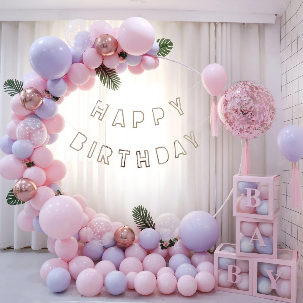 

150cm Round Balloon Arch Holder DIY Xmas Wedding Ballons Wreath Birthday Party Decor Kids Baby Shower Decorations navidad