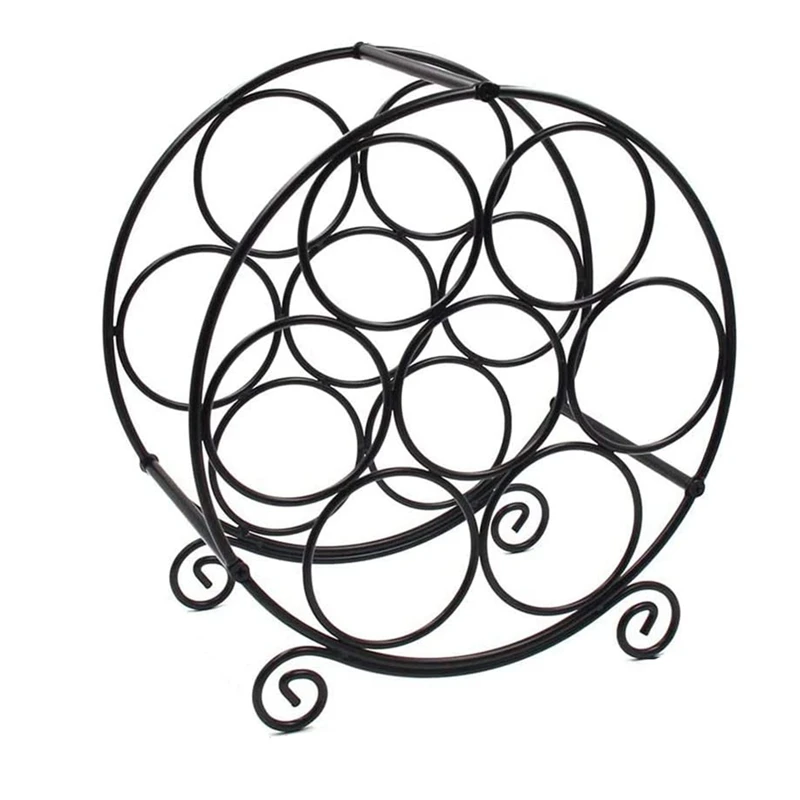 Самостоятельная Винная стойка для 7 бутылок столешница держатель винных