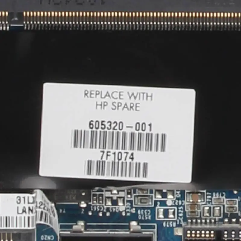 605320 001 605320 501 laptop motherboard for hp pavillion dv7 dv7t dv7 4000 hd5650m 1gb i7 notebook mainboard da0lx6mb6f2 hm55 free global shipping