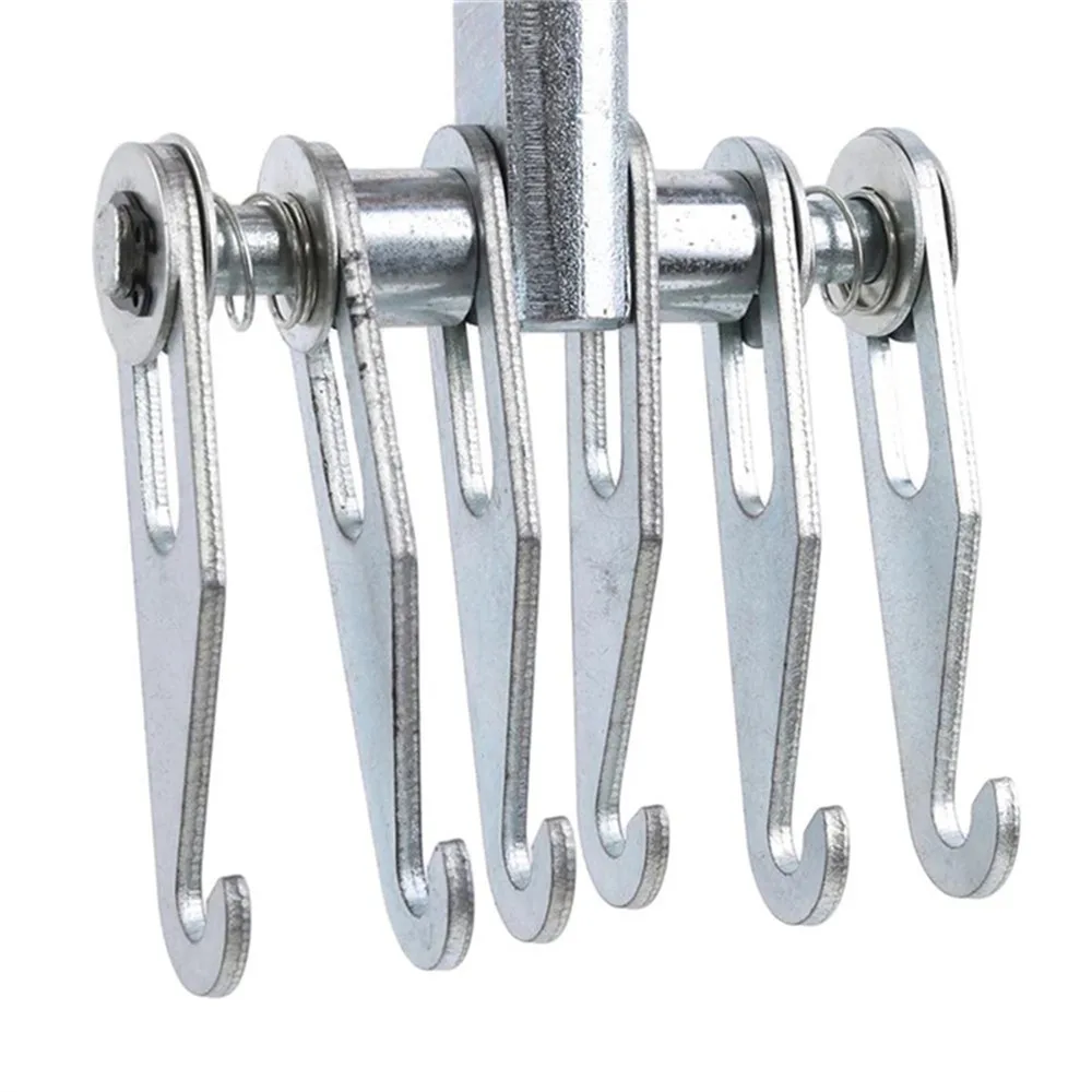 

1pcs Car Sheet Metal Dent Repair Adjustable Spring Puller Claw Hook 6 Fingers High Quality Car Repair Accessories
