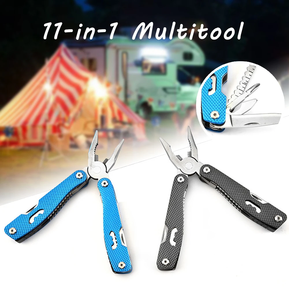 

11-in-1 Multitool Pliers for Men EDC Tool Outdoor Survival Multi Functional Tool for Fishing, Hiking, Backpacking