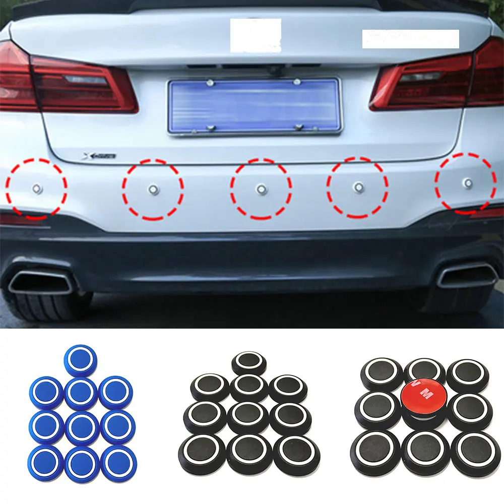 Наклейки На Боковой бампер радар Декоративная полоса против царапин угол для saab