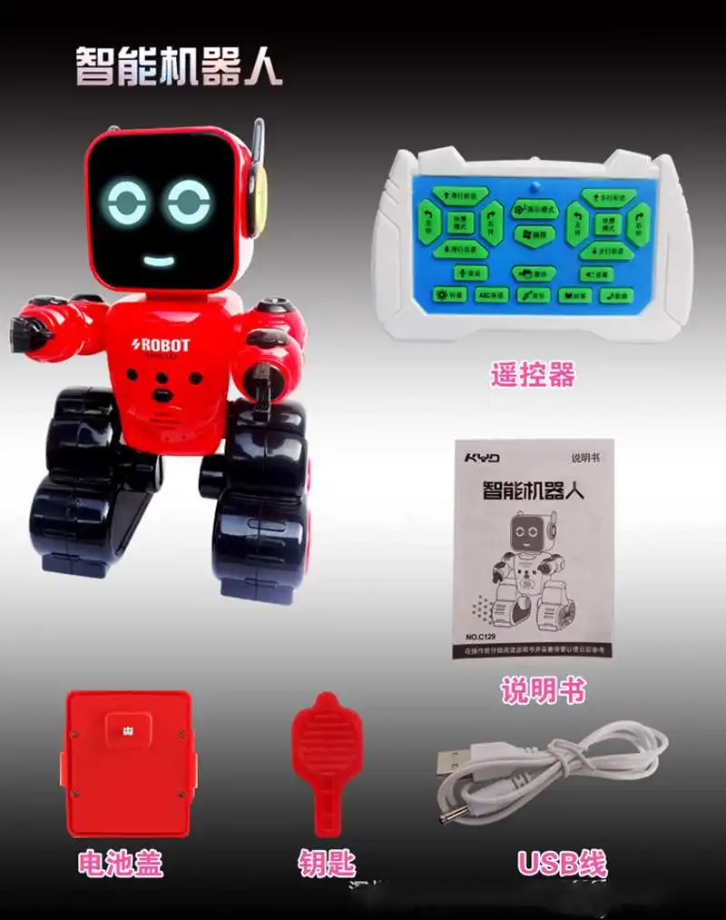 Высокотехнологичный робот приложение контролирует раннее образование