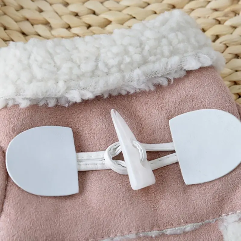 Одежда для собак зимние куртки костюм теплый флисовый жилет бархатный маленьких