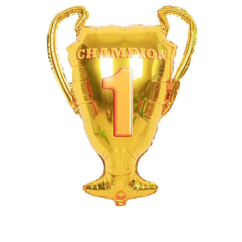 Чемпион трофей большие алюминиевые шары барные мероприятия украшения для дня