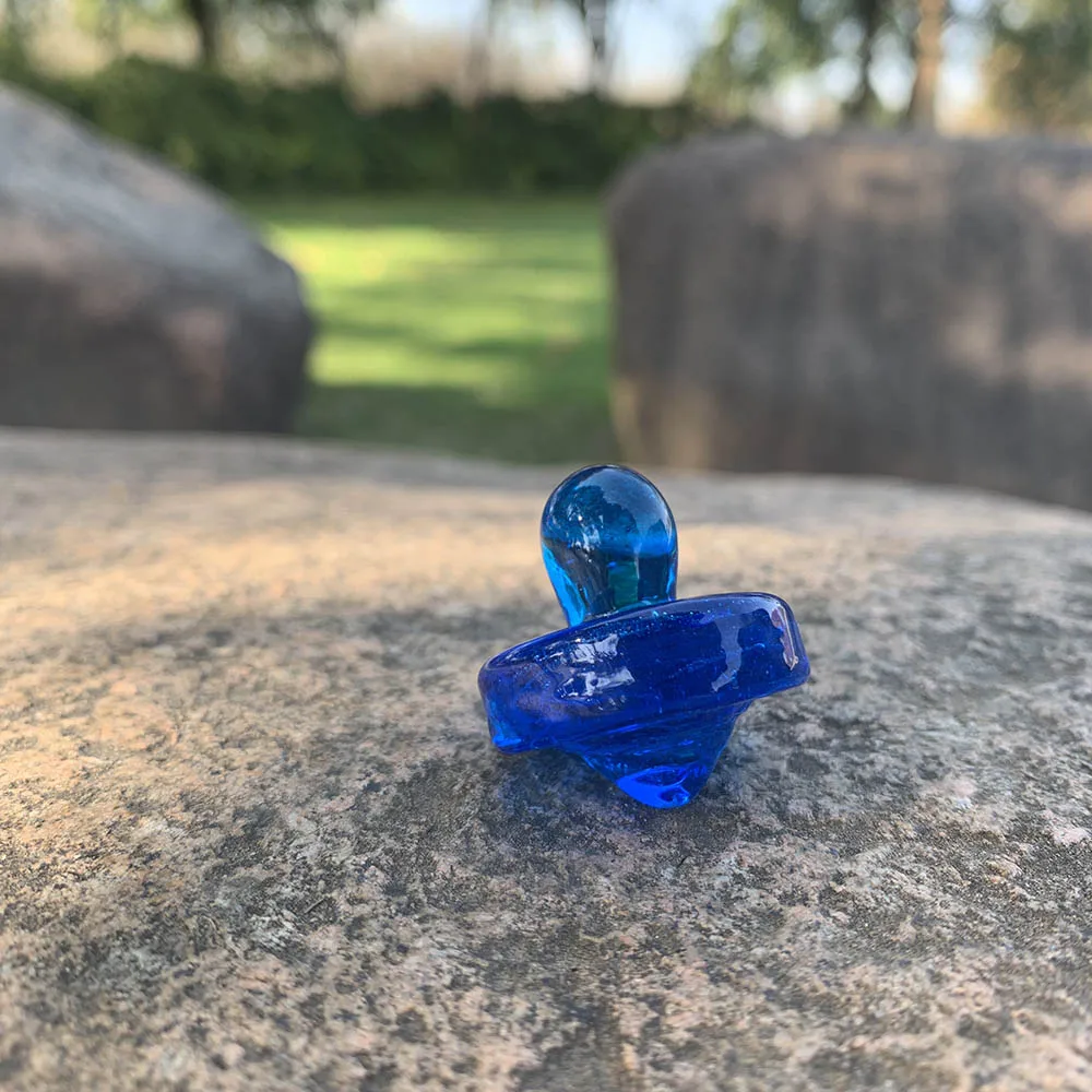 HONEYPUFF форма гриба стекло Carb cap Dabber воск масло инструмент 1 26 дюймов ручка Лаки