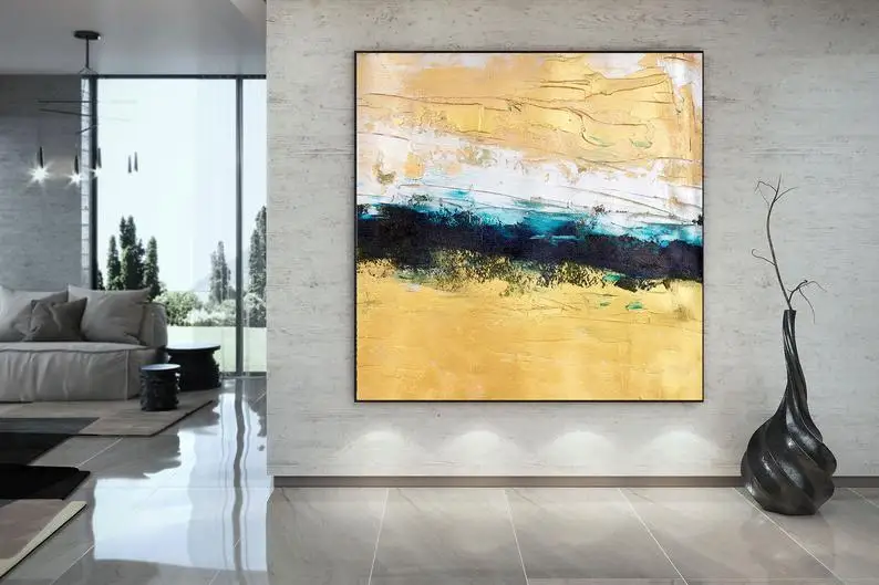 

Abstract Painting Master Bedroom Art Living Room Textured Acrylic Painting Entryway Above Sofa Paintings For Home Huge Sizes