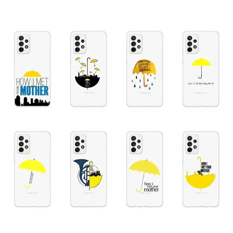 

how i met your mother TV series Phone Case Transparent For Samsung Galaxy A S Note 9 10 51 50 71 70 80 20 21 30s ultra plus