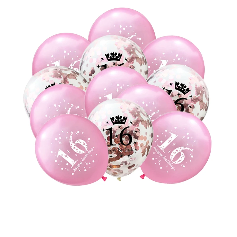 15 шт. дешевые хорошее качество 16th День рождения пользу украшения материалы