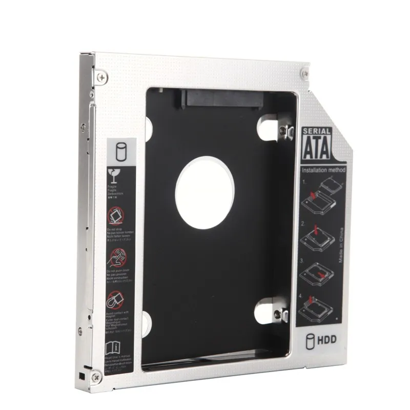 2nd второй 2 5 "жесткий диск HDD SSD IDE/sata оптического устройства корпус лоток Caddy