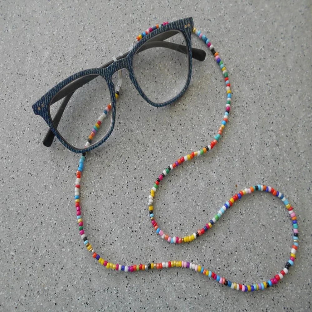 

Fashion Eyeglasses Chain Imitation Pearl Beaded Trendy Women Outside Casual Sunglasses Accessory Necklace Gift Mask Hanging Rope