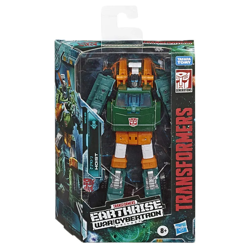 

12cm Transformers Toys Generations War for Cybertron: Earthrise Deluxe Wfc-E5 Hoist Action Figure Collectible Model