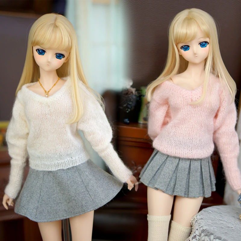 Детская игрушка D03-P495 BJD DD SD MSD 1/3 Одежда для куклы с глубоким V-образным вырезом