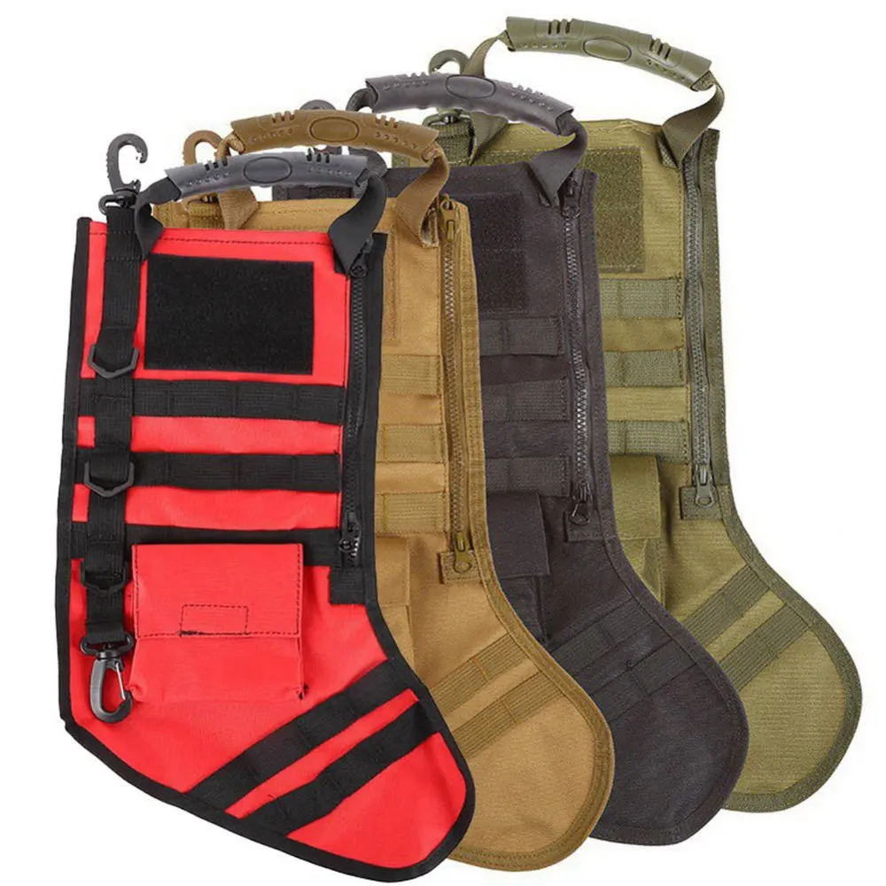 

Christmas Stocking Socks Hanging Tactical Magazine Pouches Bag Military Combat Hunting Pack Dump Drop Pouch Utility Storage Bag