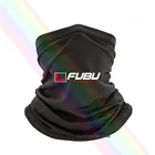 Повседневная маска Fubu, бандана, шарф с принтом логотипа, Мужская круглая модная черная хлопковая маска, бандана, шарф, размер приблизительно 2020, бренд High Q