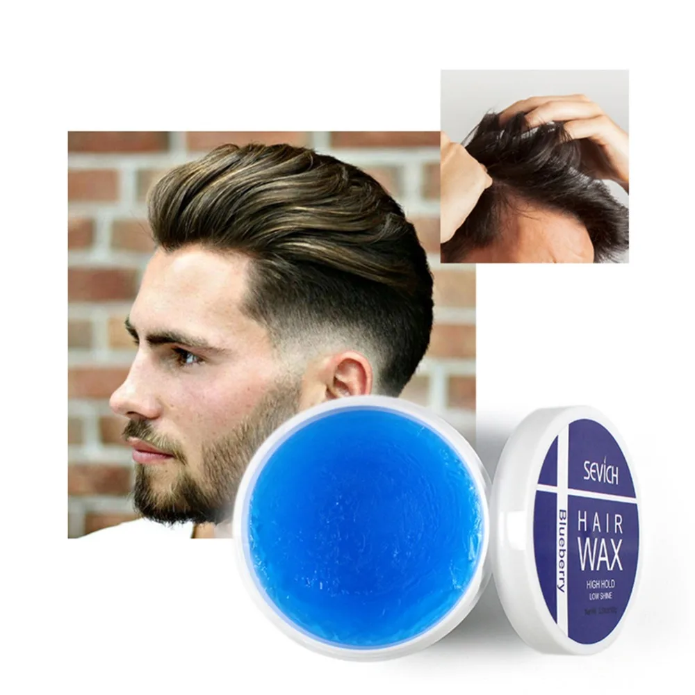 Hair Wax Natural Hairdressing Wax Styling Cream Hair Tools For Men 100g Hair Styling Clay Hair Pomade Slicked Keep Hair Men Oil