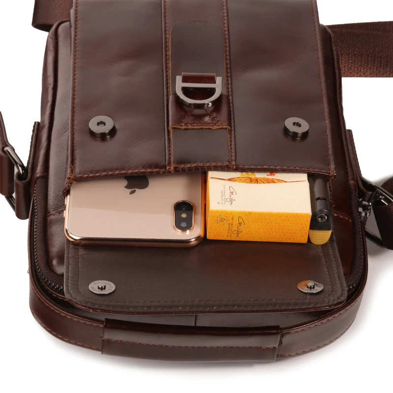 Мужской мессенджер из натуральной кожи брендовый винтажный дорожный саквояж на